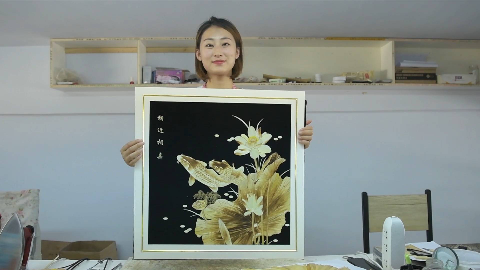 小麥秸大藝術,一起來看麥秸畫是如何出爐的!